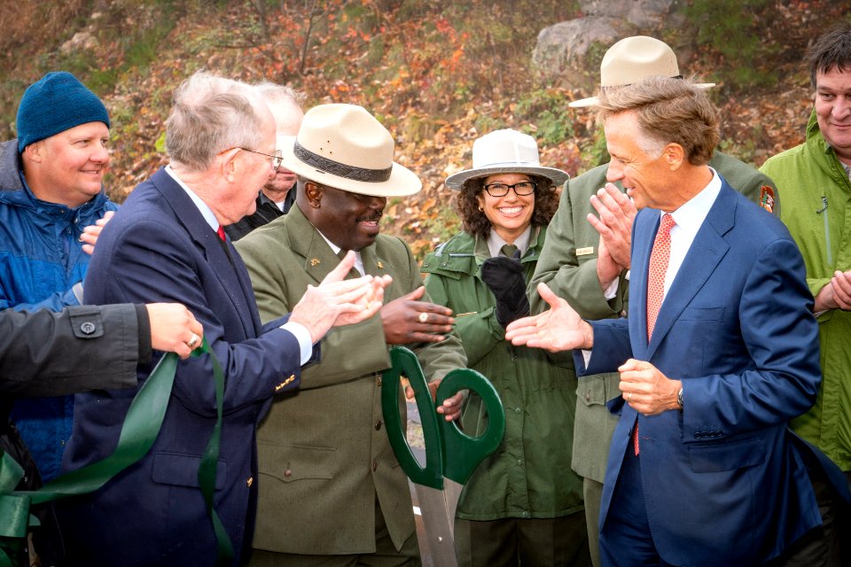 Foothills Parkway Ribbon Cutting, November 9, 2018--Joye Ardyn Durham