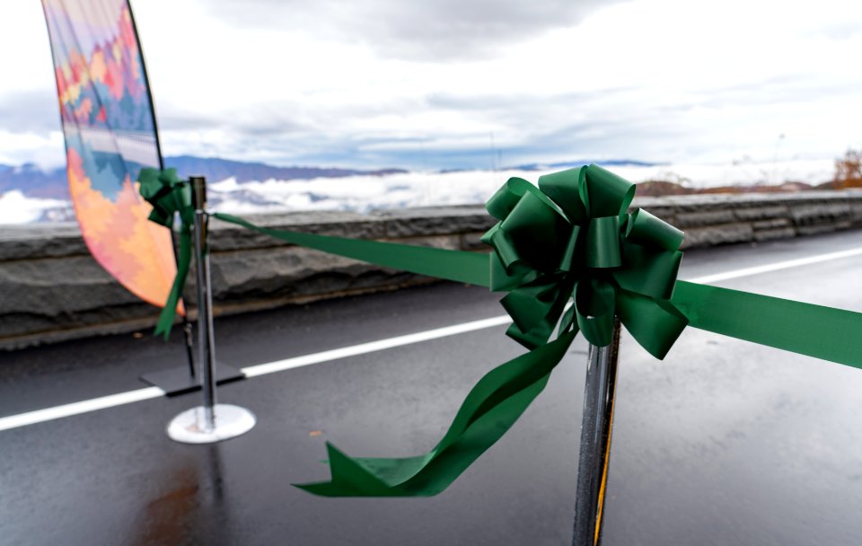 Foothills Parkway Ribbon Cutting, November 9, 2018--Joye Ardyn Durham