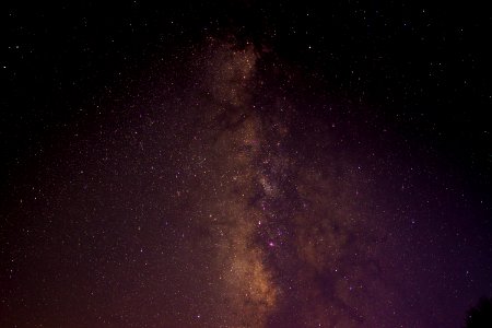 Milky Way Galaxy from Appalachian Highlands Science Learning Center--Thom McManus, September 2018