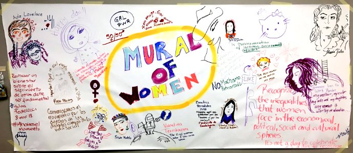 Mural UDG International Women's Day