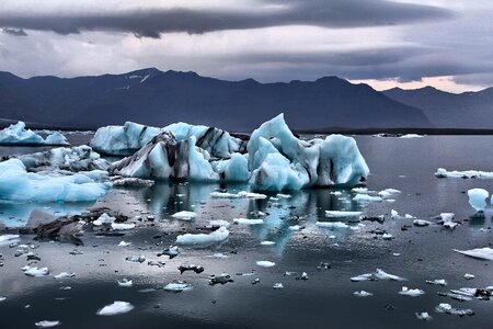 Mountain water lake