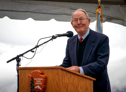 Foothills Parkway Ribbon Cutting, November 9, 2018--Joye Ardyn Durham