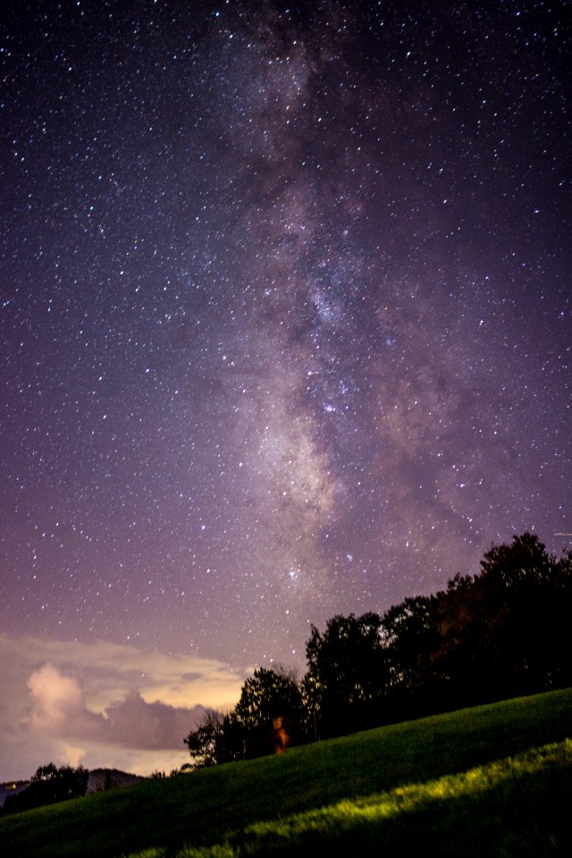 Milky Way Galaxy from Appalachian Highlands Science Learning Center--Thom McManus, September 2018