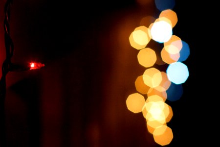 Laser Light Bokeh