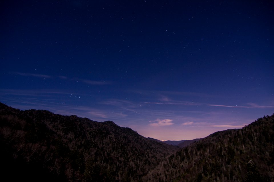 Night sky at Clingmans Dome, March 2018--Thom McManus