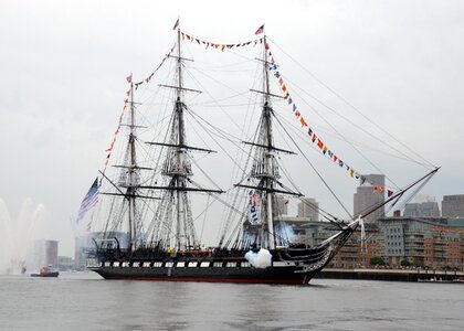 Historic uss constitution old ironsides photo