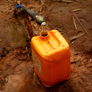 Planet earth - saving water - Africa