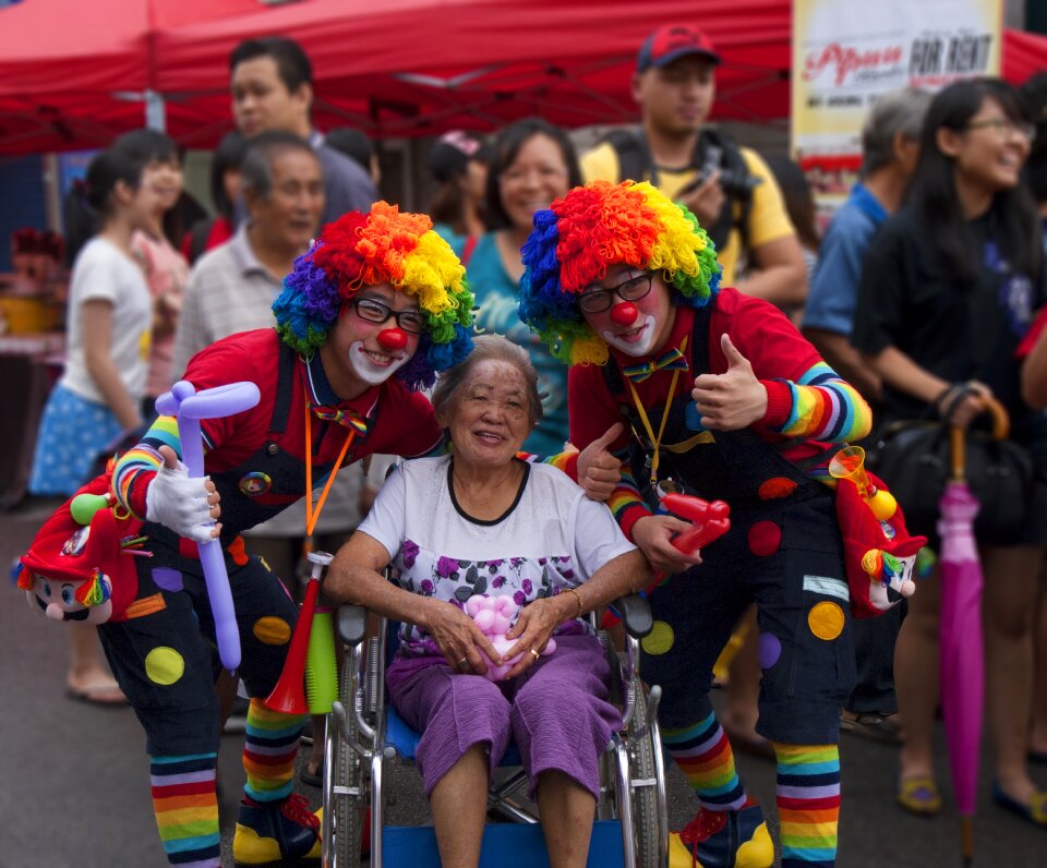 Costume colorful celebration