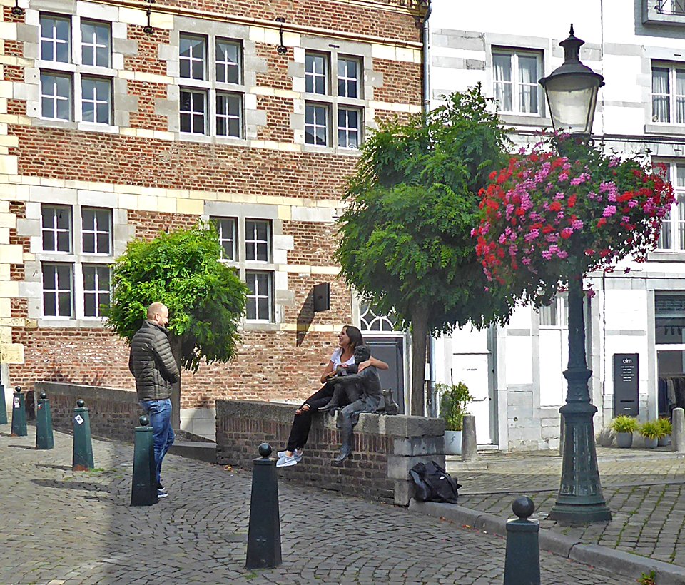 Toerist in Maastricht