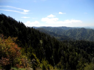 Alum Cave Trail heading to Mt. LeConte, May 2015--Andrea Walton