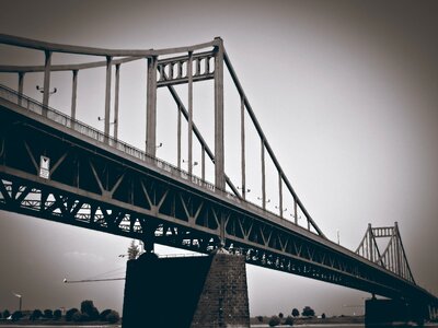 Rhine architecture black white