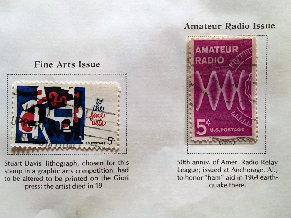 1964 US Stamps Predict DS106