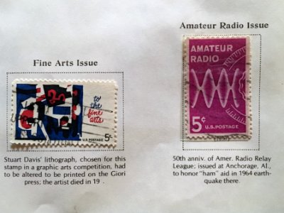 1964 US Stamps Predict DS106