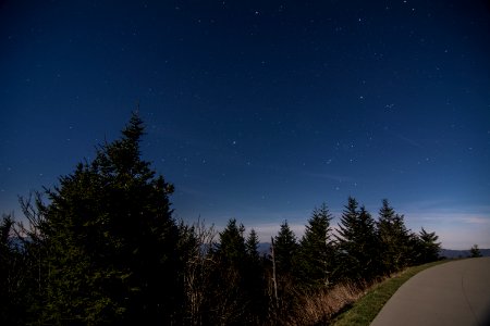 Night sky at Clingmans Dome, March 2018--Thom McManus