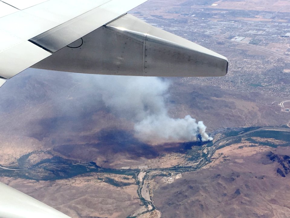 2017/365/116 Fire on the Salt River