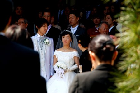 marriage ceremony - Japan photo