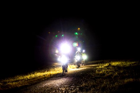 Bike night riders