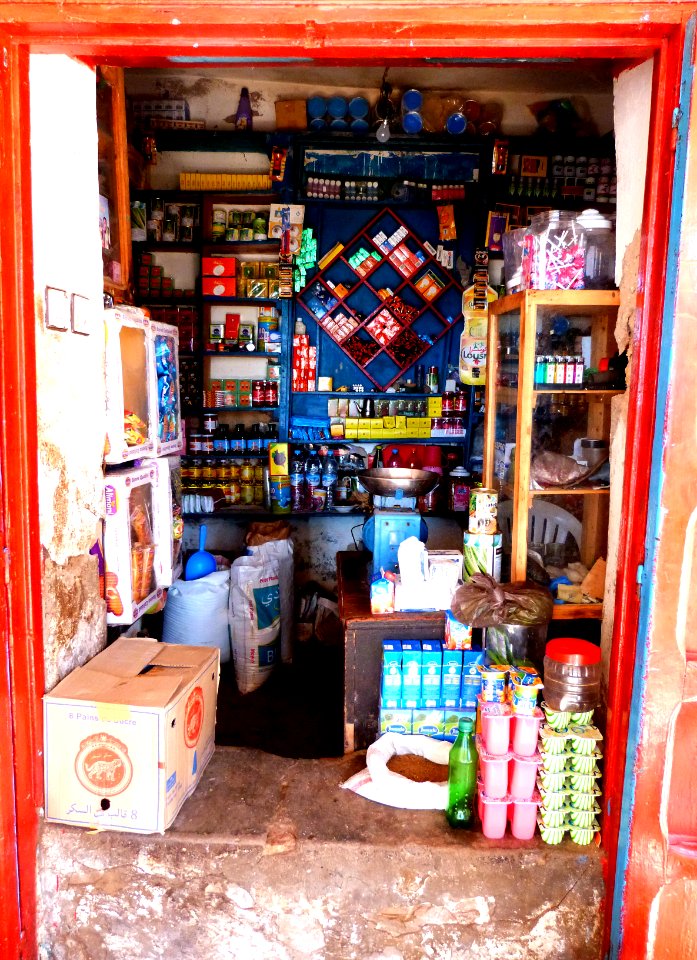 Moroccan supermarket photo