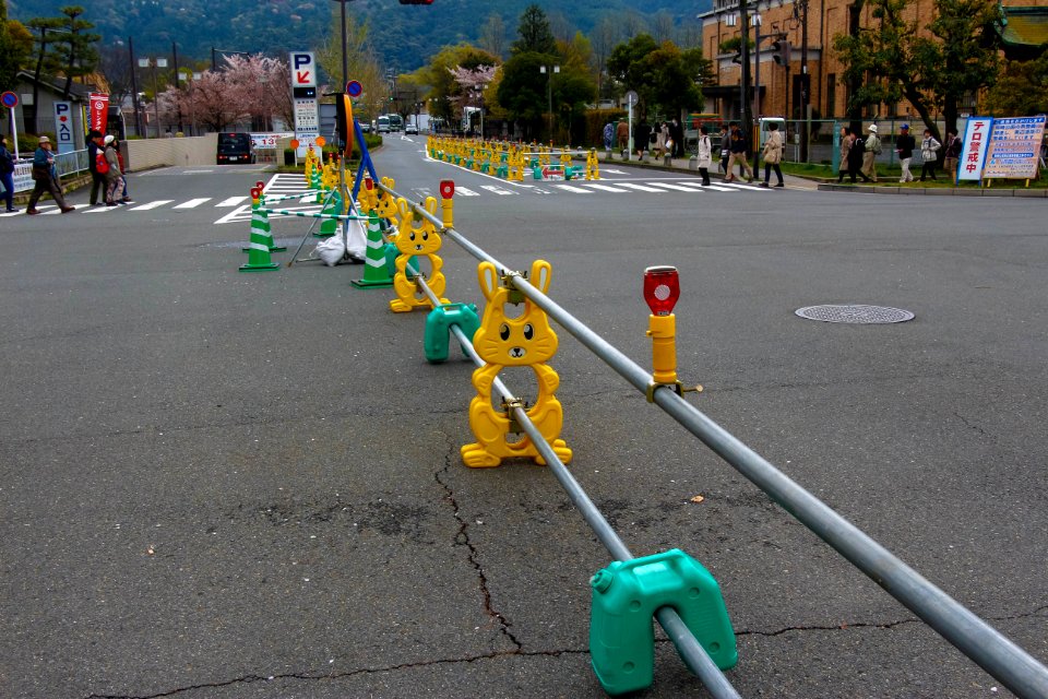 Road constructions. Japan