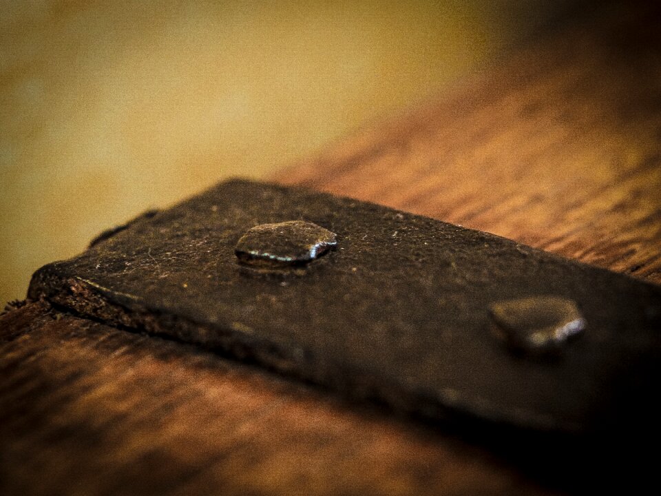 Old antique chest fixing