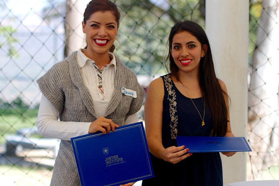 Yahira's Diploma Smile