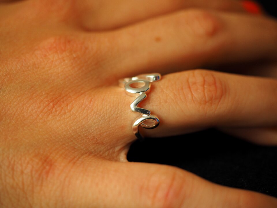 Jewellery love hand