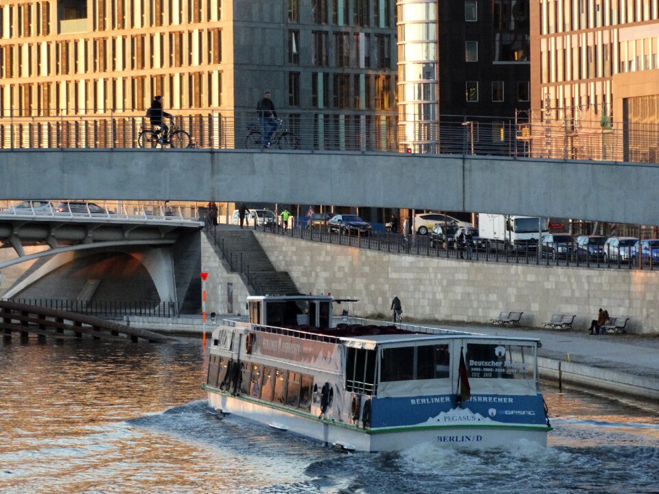 Bridge water boat