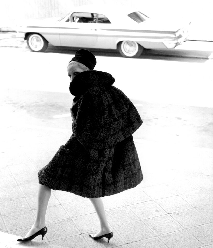 Fashion retro sidewalk