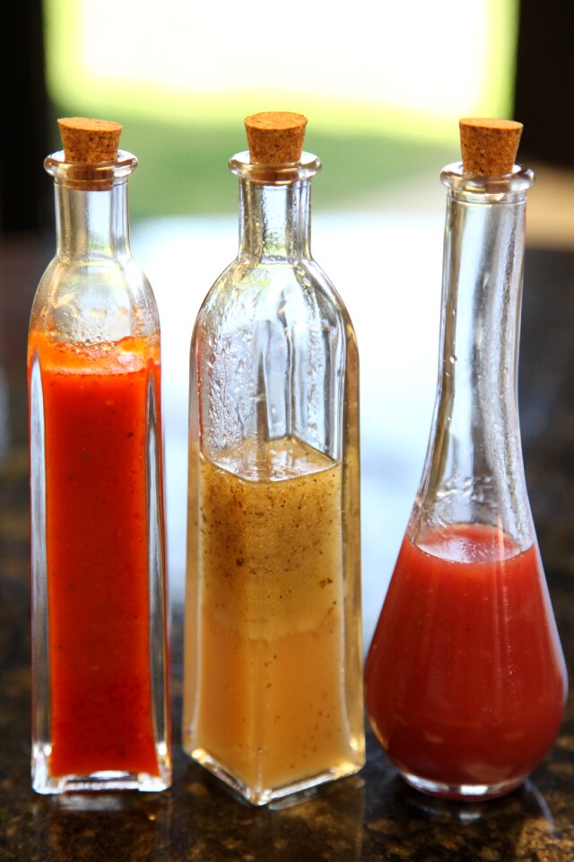 Food dressing salad