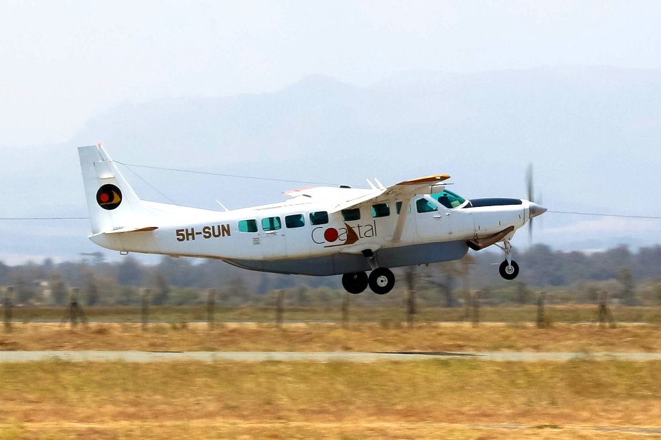 Taxi line from Tanzania to Zanzibar