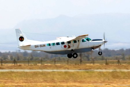Taxi line from Tanzania to Zanzibar