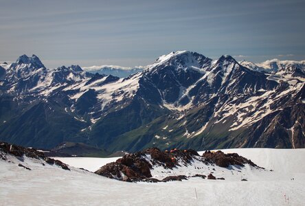 Elbrus the caucasus northern caucasus photo