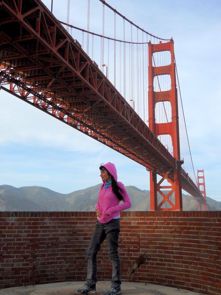 Golden Gate Bridge - Fort Point -  Tina Louise Thomas 2016