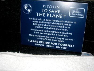 I Cannot Save The Planet