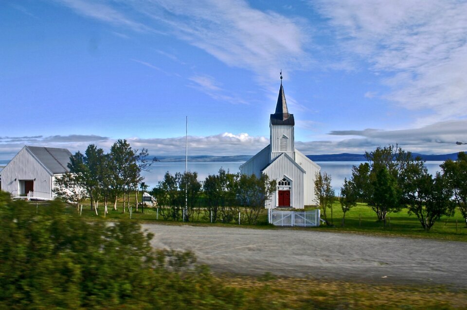 Scandinavia building wooden church