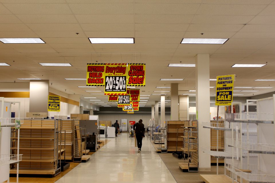 Closing of an icon Store