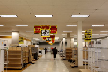 Closing of an icon Store