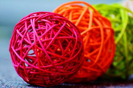 Braid decoration colorful