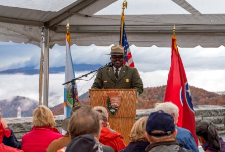 Foothills Parkway Ribbon Cutting, November 9, 2018--Joye Ardyn Durham