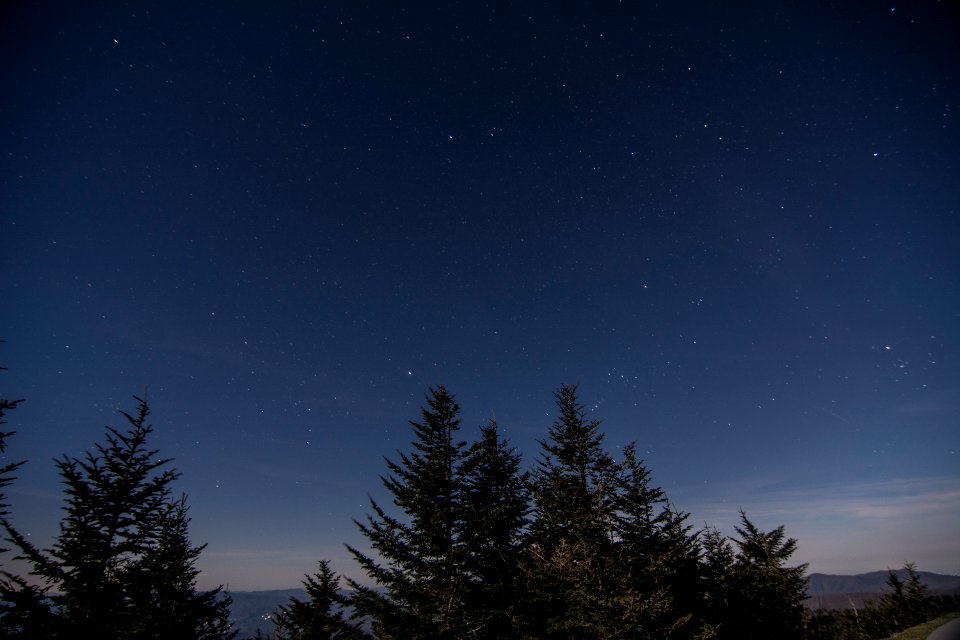 Night sky at Clingmans Dome, March 2018--Thom McManus