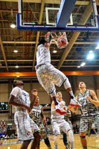 Basket hoop male photo