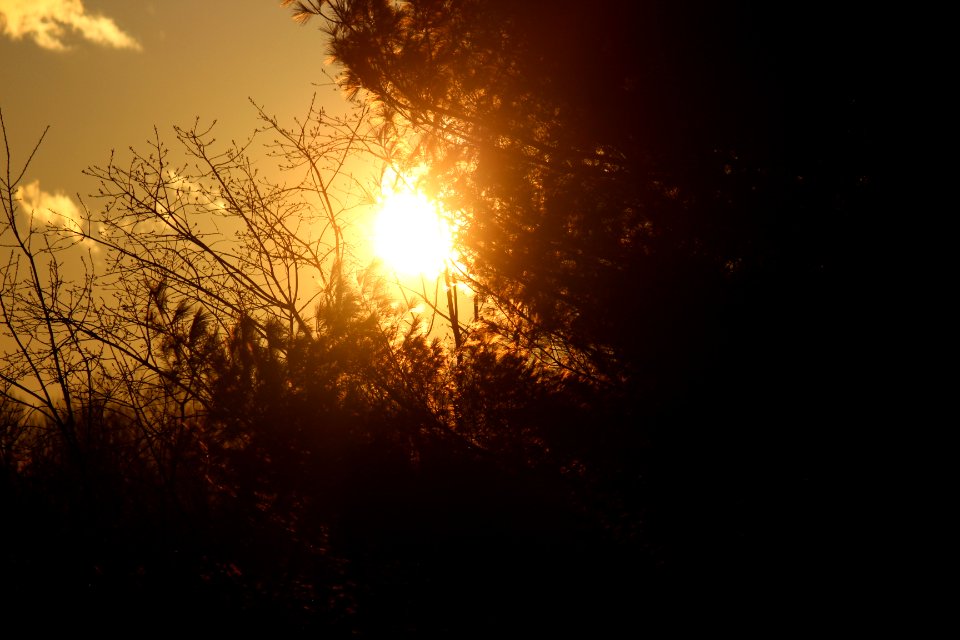 Setting of the Sun