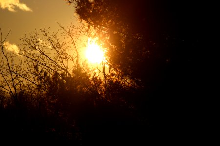 Setting of the Sun