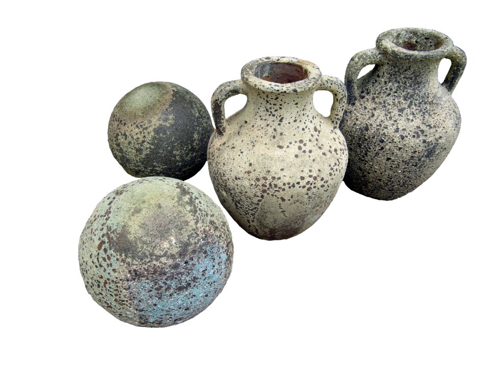 Balls ceramic antique