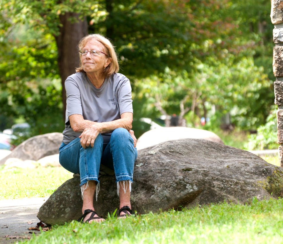 Volunteer Frances Hensley, September 2018--Jessie Snow