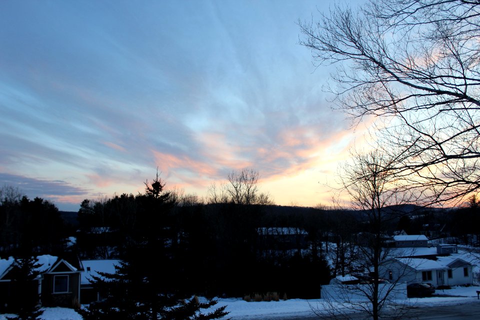 Brisk Cold February Morning