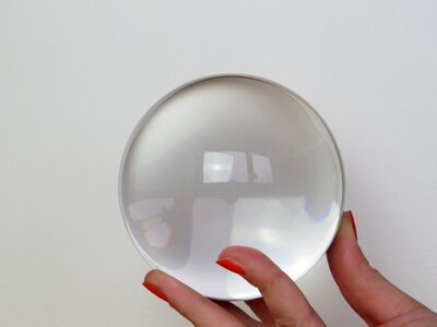 Ball glass forward photo