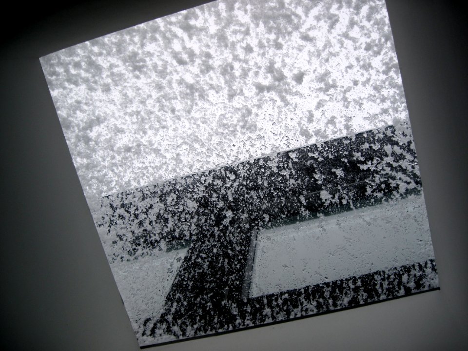 Snow on the Skylight