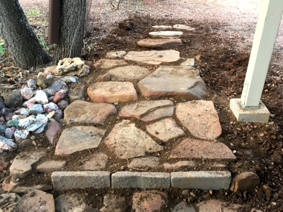 Finished Walkway Section