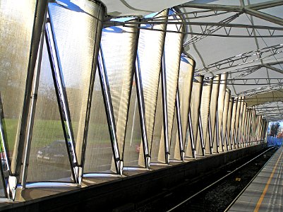 Erasmus metro statin in Brussels photo
